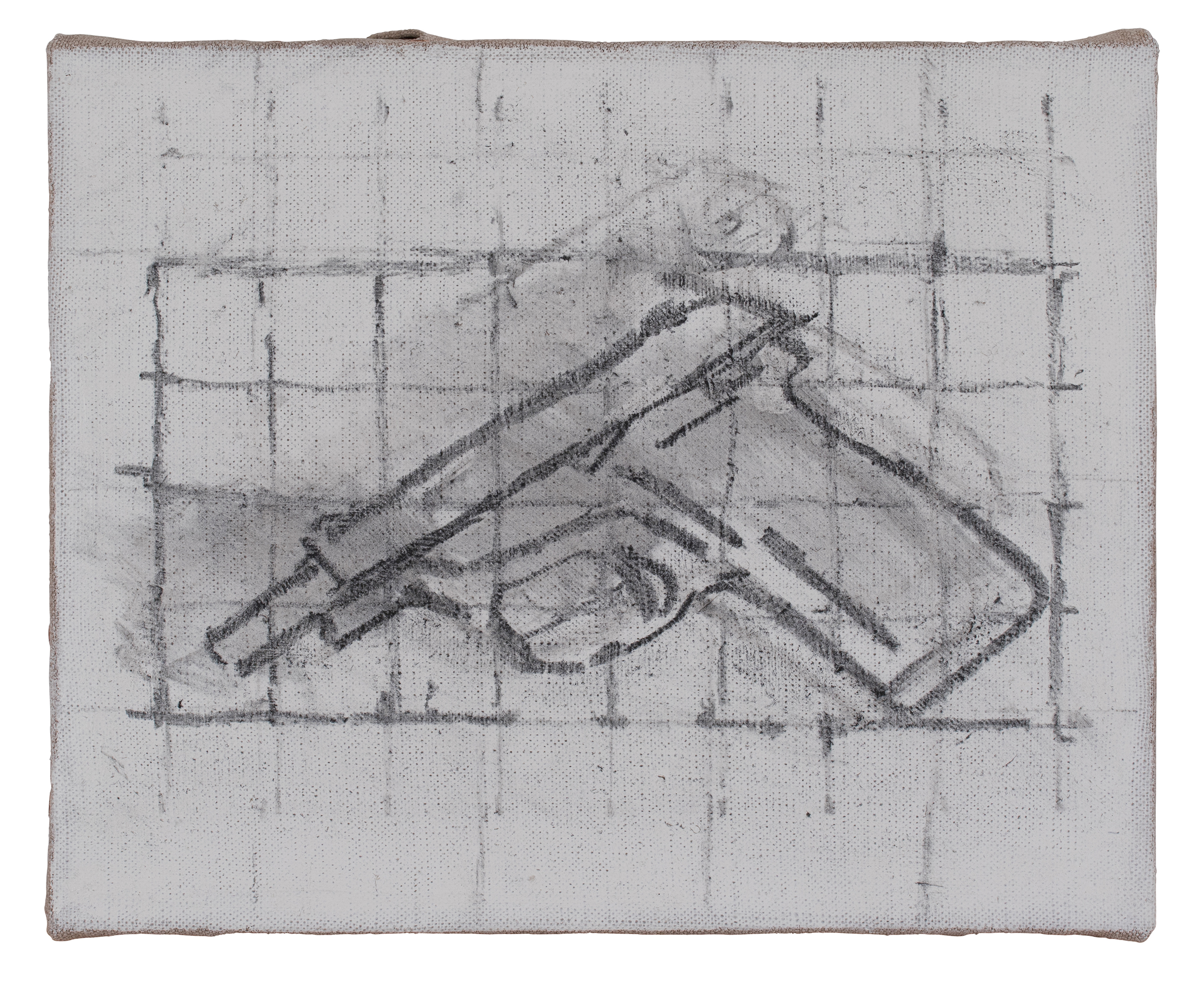 CZ-83 - 2024 - SIZE: 10 X 8 INCHES - CHARCOAL AND OIL ON LINEN